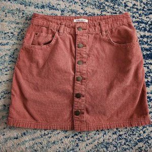 Billabong Corduroy Pink Size 29 Skirt